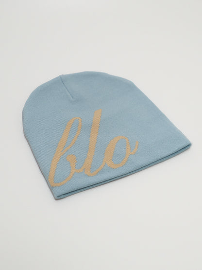 DIABLO SCRIPT KNIT BEANIE