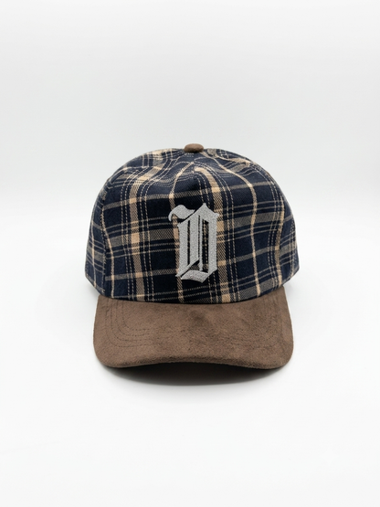PLAID D BASEBALL HAT