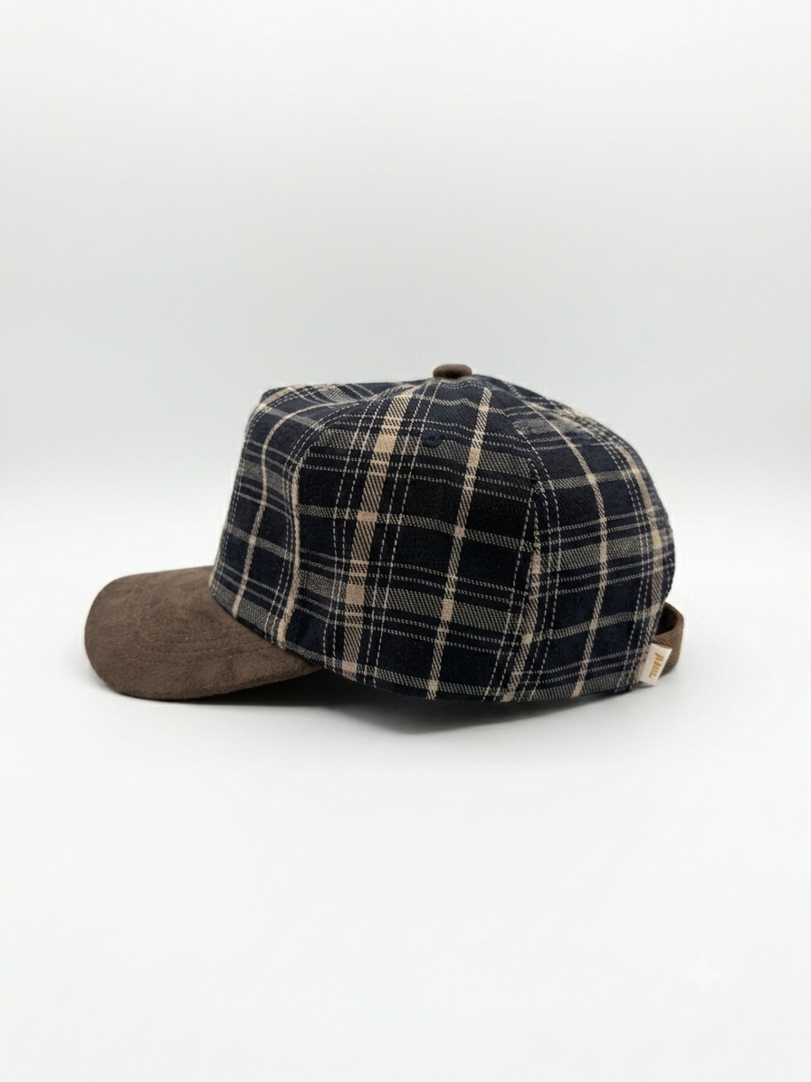 PLAID D BASEBALL HAT