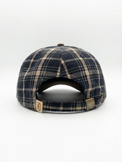 PLAID D BASEBALL HAT